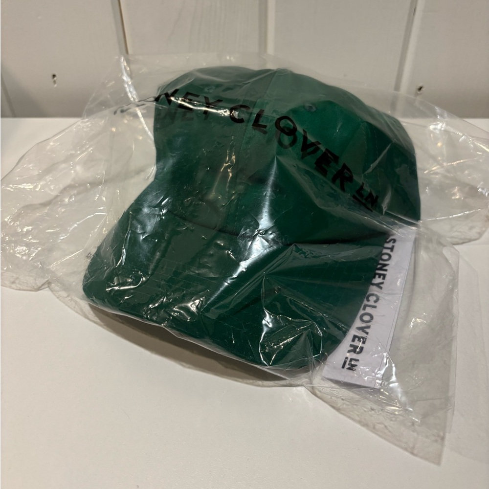 Stoney Clover Lane Nylon Baseball Cap - Emerald Green